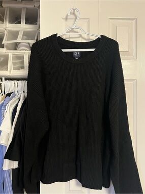 GAP Black Knit Sweater NWT
